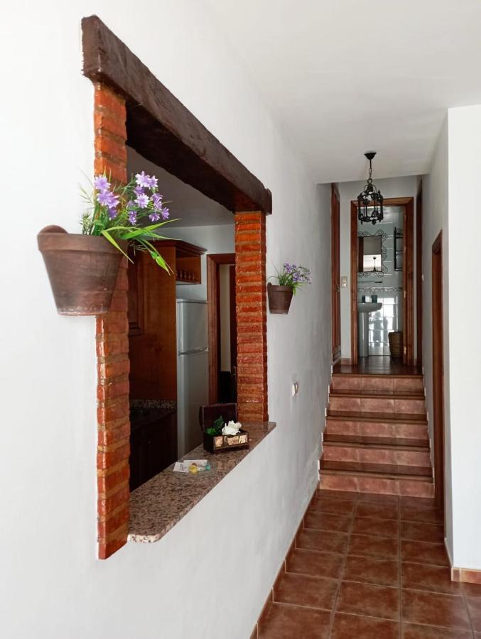 Casa Rural Agua De Azahar Chimenea 자하라 데 라 시에라 외부 사진