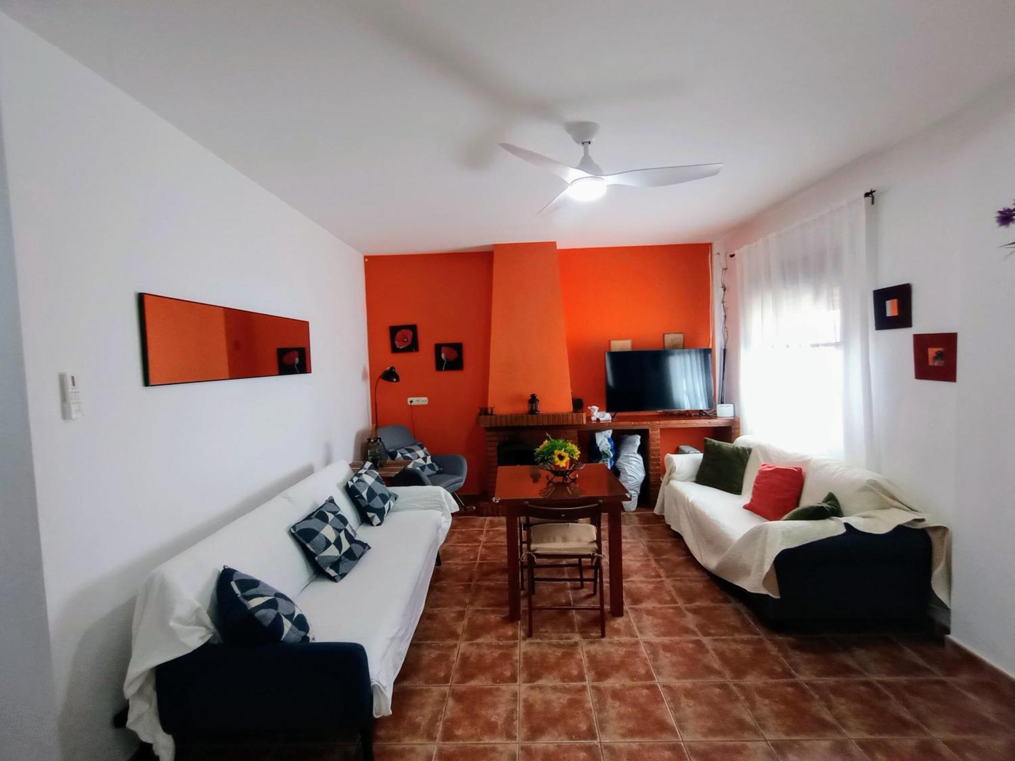 Casa Rural Agua De Azahar Chimenea 자하라 데 라 시에라 외부 사진